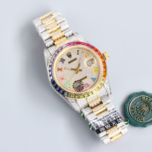 Rolex Iced Out #001 Replica - 5