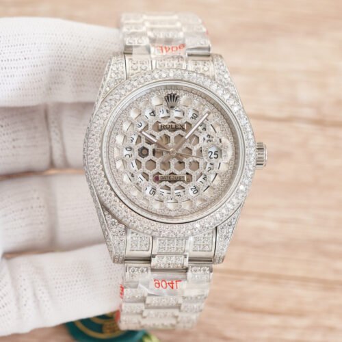 Rolex Iced Out #008 Replica - 8