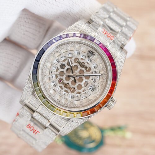 Rolex Iced Out #008 Replica - 7