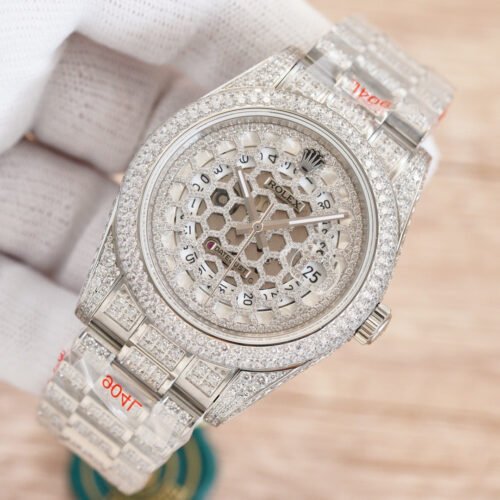 Rolex Iced Out #008 Replica - 6