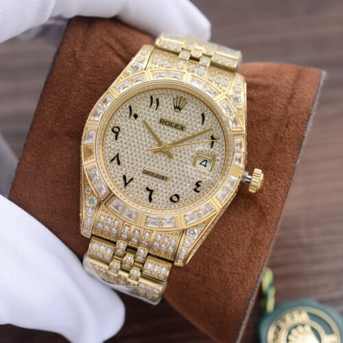 Rolex Iced Out #009 Replica - 6