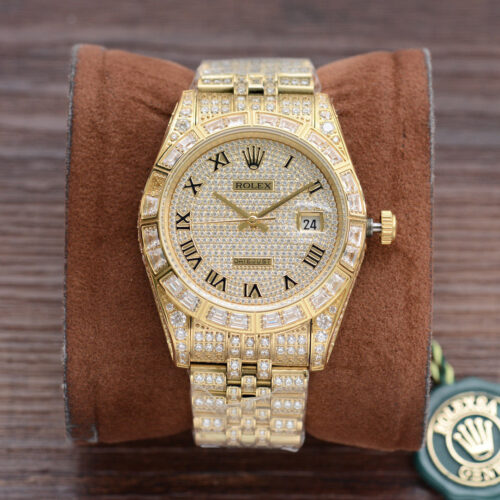 Rolex Iced Out #009 Replica - 5