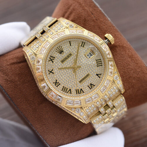 Rolex Iced Out #009 Replica - 4