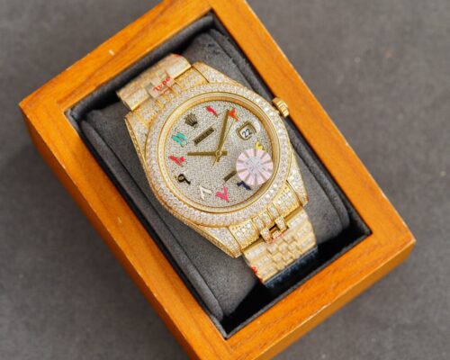 Rolex Iced Out #012 Replica - 5