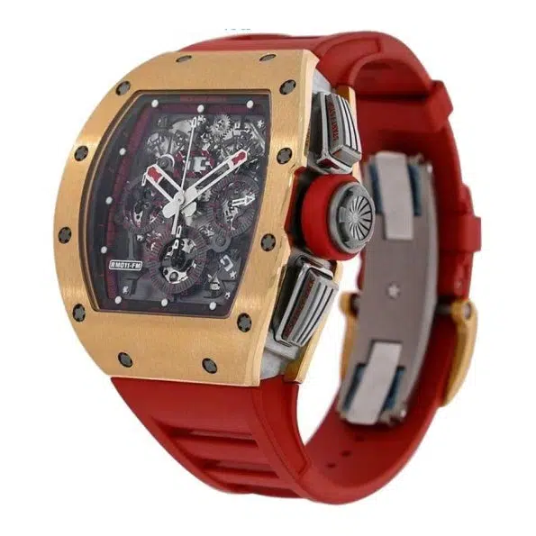 Richard Mille RM011 Red Demon in Rose Gold and Titanium. 2