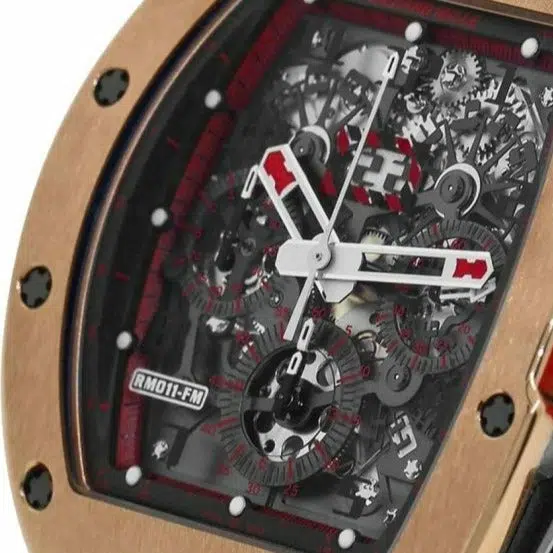 Richard Mille RM011 Red Demon in Rose Gold and Titanium. 4