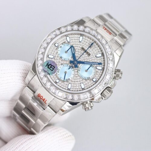Rolex Daytona with Diamond Replica - 3