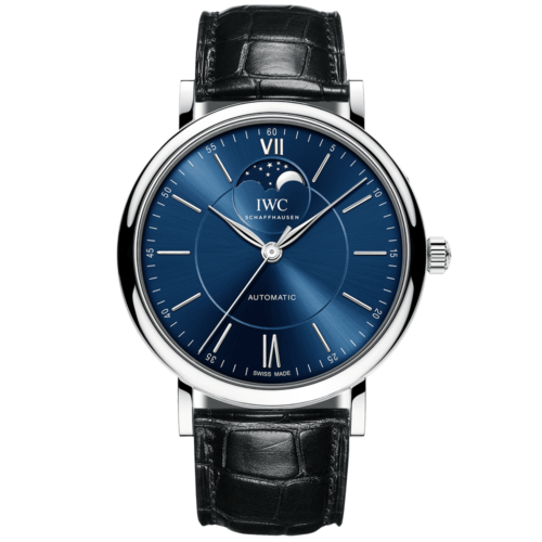 IWC Portofino Automatic Moon Phase 40mm-Blue