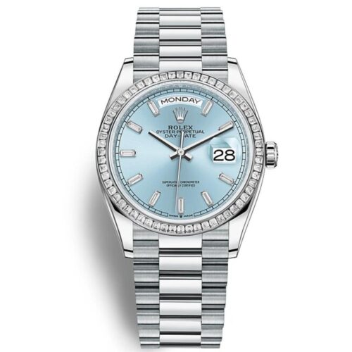 Rolex Day-Date Ice Blue Replica - 3