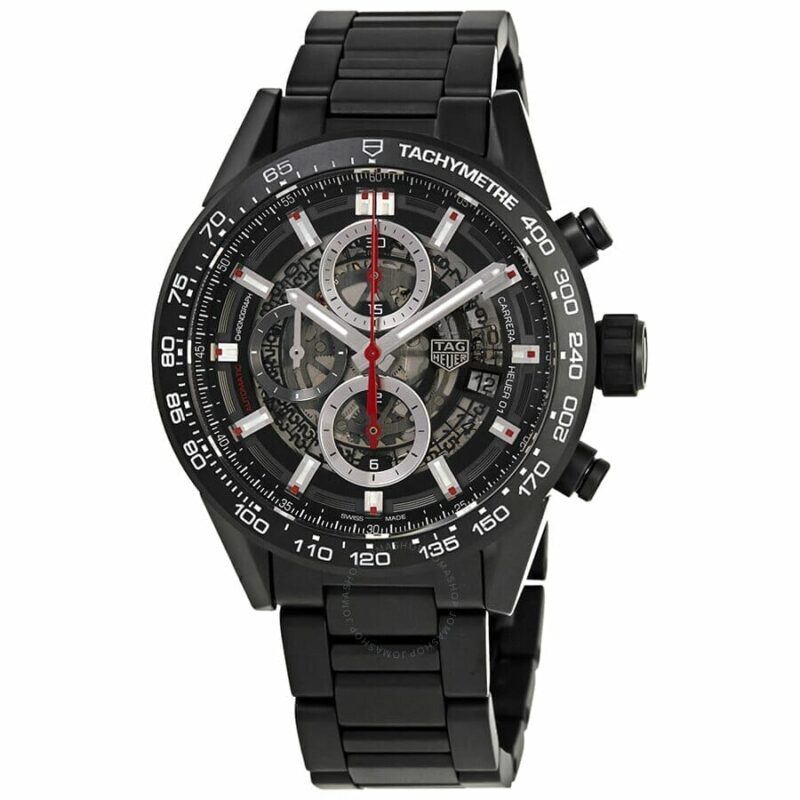 TAG Heuer Black Skeleton Replica 2