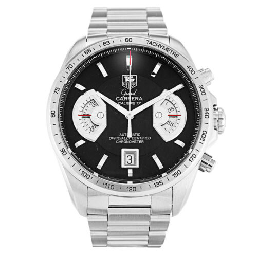 Black Tag Heuer Grand Carrera CAV511A.BA0902 Quartz