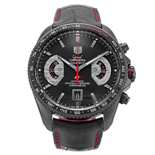 Men Tag Heuer Grand Carrera CAV518B.FC6237 Black