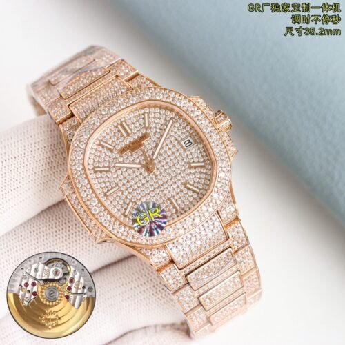 Patek Philippe Iced Out Watch #001