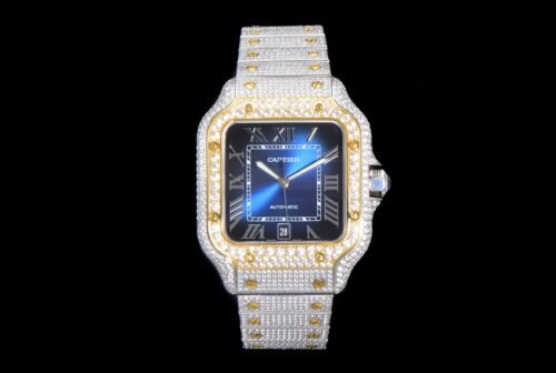 Cartier Iced Out Watch #005