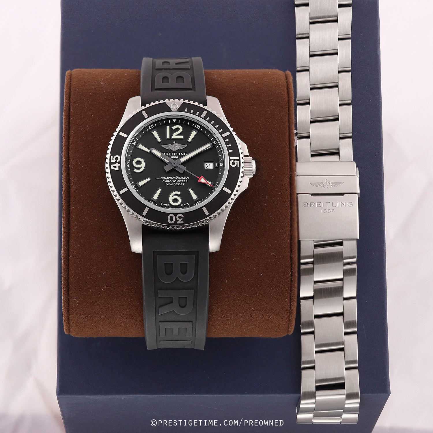 Breitling Superocean replica watch visual reference